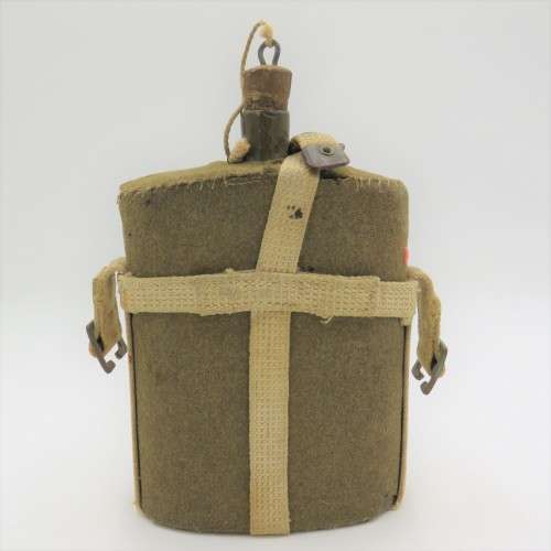 WW2 SA Army water bottle with felt cover and straps