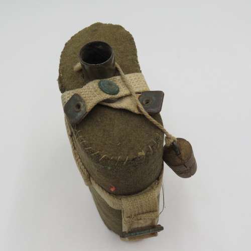 WW2 SA Army water bottle with felt cover and straps