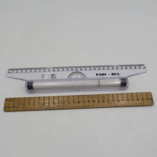 Easi-Rul Parallel Rolling ruler in box