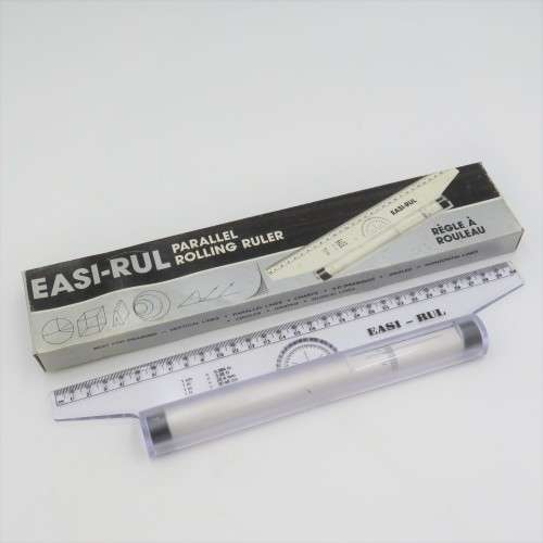 Easi-Rul Parallel Rolling ruler in box
