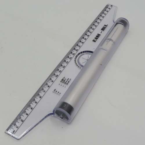 Easi-Rul Parallel Rolling ruler in box