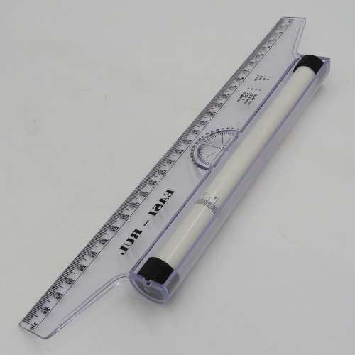 Easi-Rul Parallel Rolling ruler in box