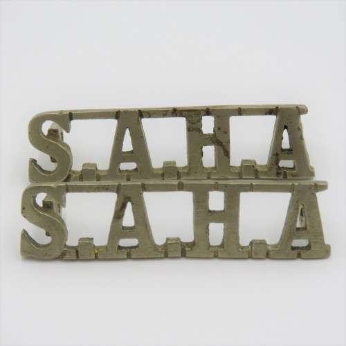 Pair of SA Heavy Artillery shoulder titles