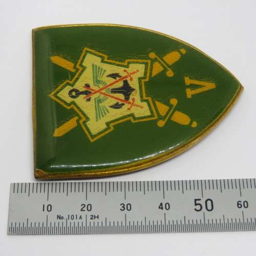 SADF Chief of Staff Finance shoulder flash - No pins