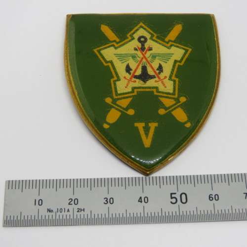 SADF Chief of Staff Finance shoulder flash - No pins