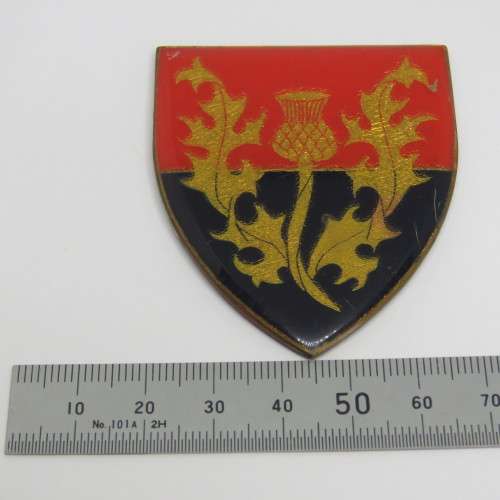 SADF 7 Medium regiment shoulder flash - No pins