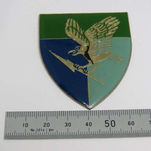 SADF 5 Signal regiment shoulder flash - No pins