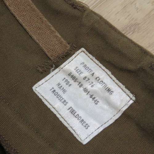 SADF Nutria Combat trousers - Size 34 - Inner leg 70 cm