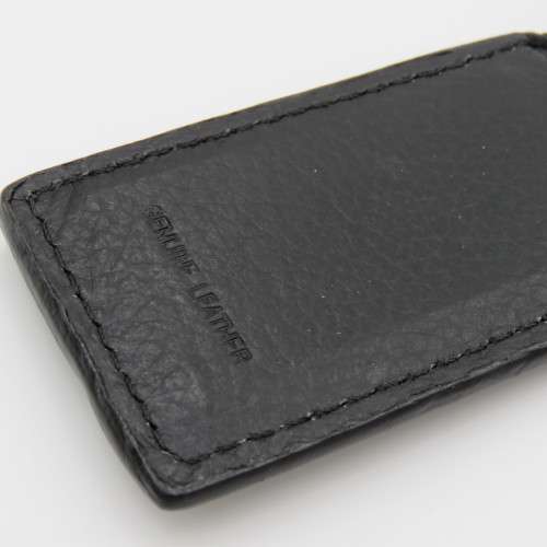 Leather money clip - Notes in photos not included