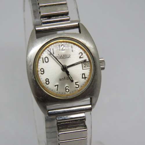 Vintage Roamer Anfibio ladies manual wind watch - Working
