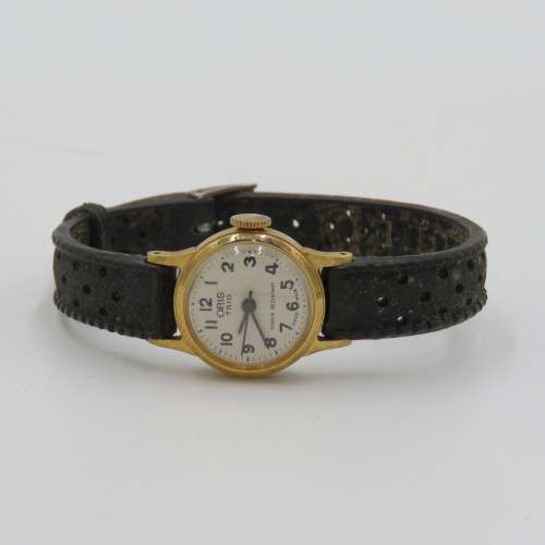 Vintage Oris Trio manual wind ladies watch - Working