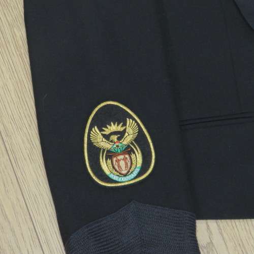 SANDF mess dress uniform - Tunic, Trousers, Waistcoat - Personnel services Corps - Sizes below
