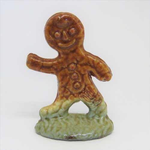 Vintage WADE Whimsies Gingerbread man figurine