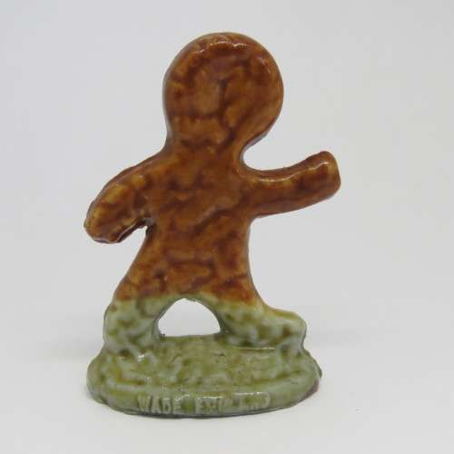 Vintage WADE Whimsies Gingerbread man figurine