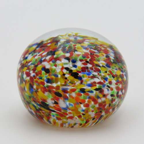Beautiful handmade glass paperweight