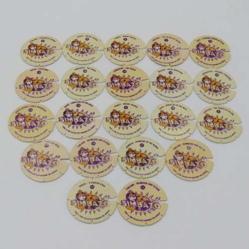 Simbazo Flip around the world Discs - Lot of 21