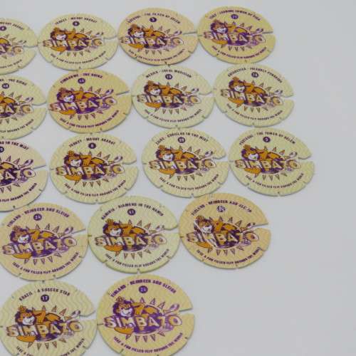 Simbazo Flip around the world Discs - Lot of 21