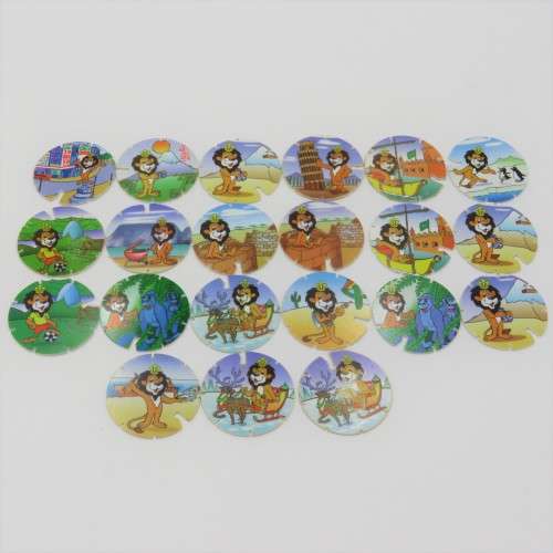 Simbazo Flip around the world Discs - Lot of 21