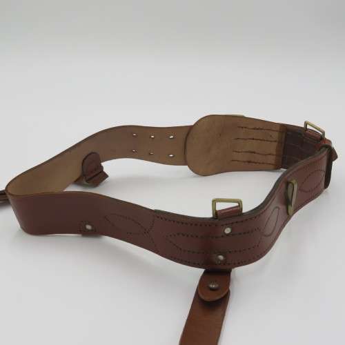 Old SA Army Sam Browne leather belt - Length 108 cm