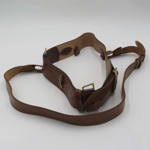 Old SA Army Sam Browne leather belt - Length 108 cm