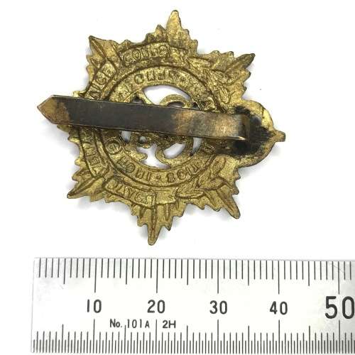 Lot of 2 different Royal Army Service Corps cap badges