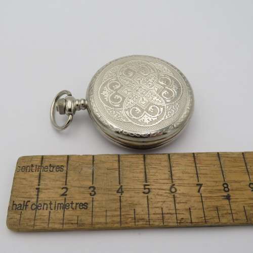 Full hunter quartz pocketwatch - Needs battery