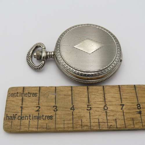 Full hunter quartz pocketwatch - Needs battery
