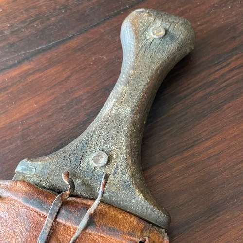 Arabian Jambiya dagger - Sheath broken