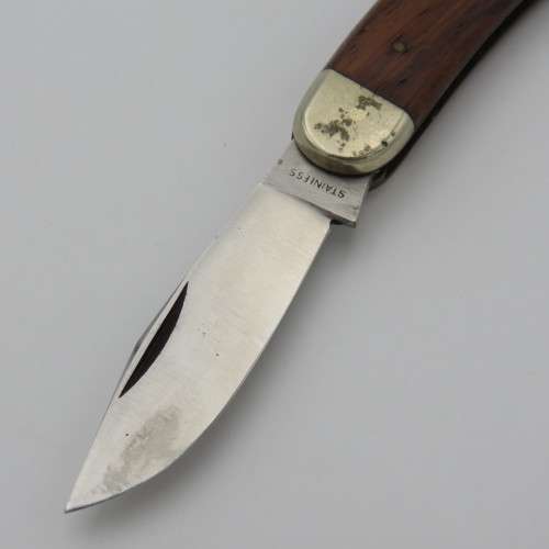 Handmade 572 Puma Senior 2-blade pocket knife