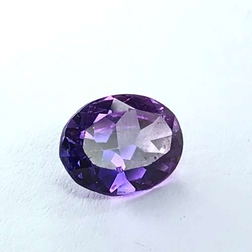 Synthetic Sapphire 2.22 carat purple stone - oval cut - @ CRAZY R1 START