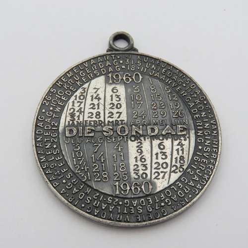 University of Pretoria Oud Studente Bond medallion with 1960 important dates - Rarely seen