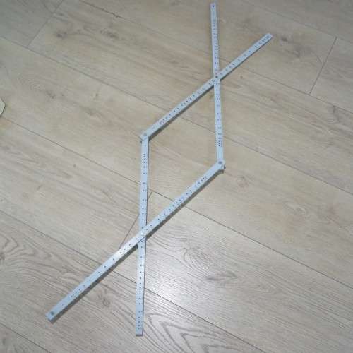 Vintage Rumold Pantograf / Pantograph - Box length 63 cm