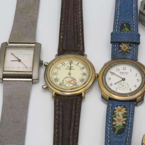 Lot of 10 Quartz watches for spares - Not working