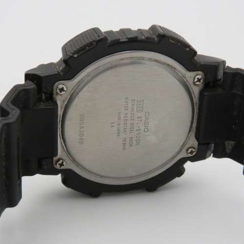 Lot of 3 mens digital watches with some faults - Working