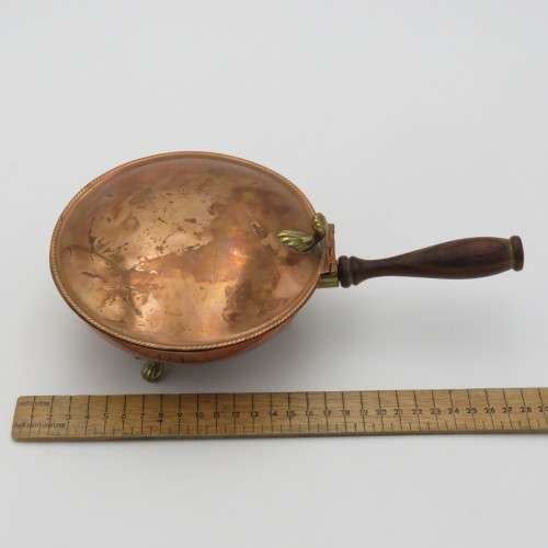 Vintage Italian Copper pan with lid