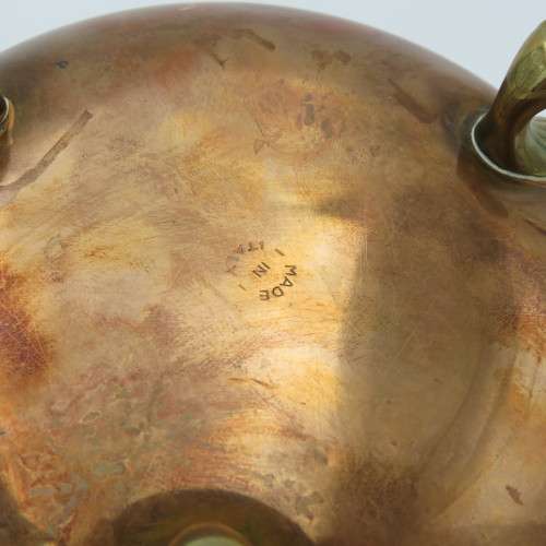 Vintage Italian Copper pan with lid