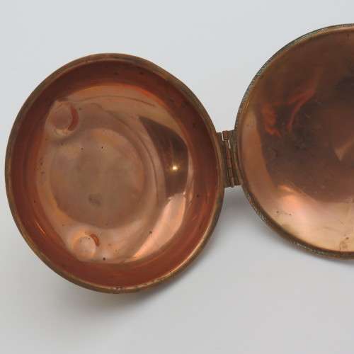 Vintage Italian Copper pan with lid