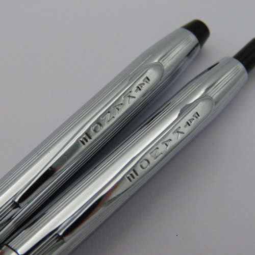 Vintage Kanoe ballpoint pen and mechanical pencil set in case