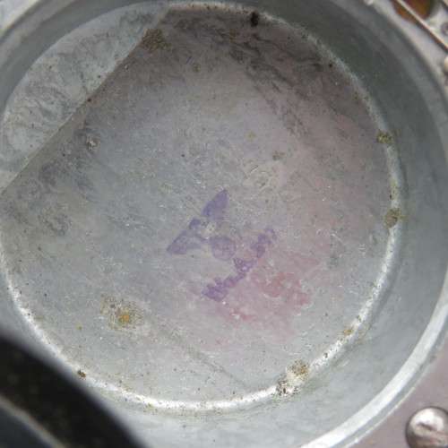 WW2 German Army 1943 Heereseigentum Military field clock - Runs and stops