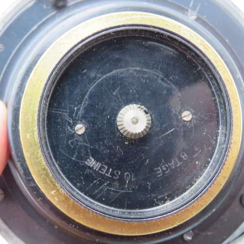 WW2 German Army 1943 Heereseigentum Military field clock - Runs and stops