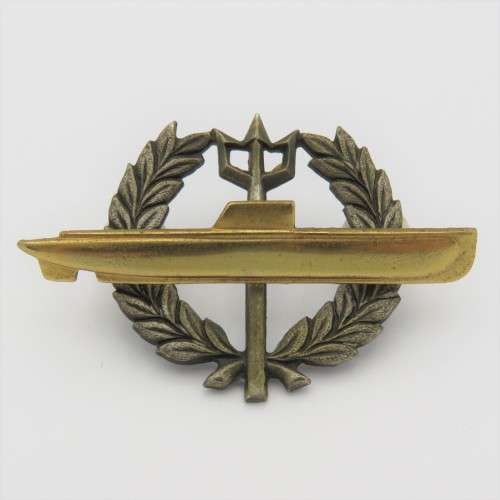 SA Navy Submariner`s breast badge - Second type