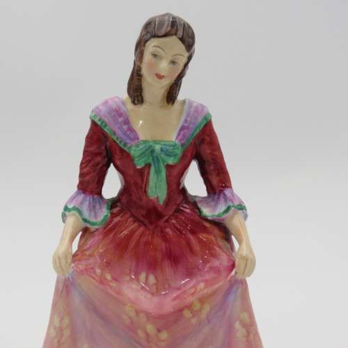Paragon Fine Bone China Lady Anne porcelain figurine - Unusual colour variation