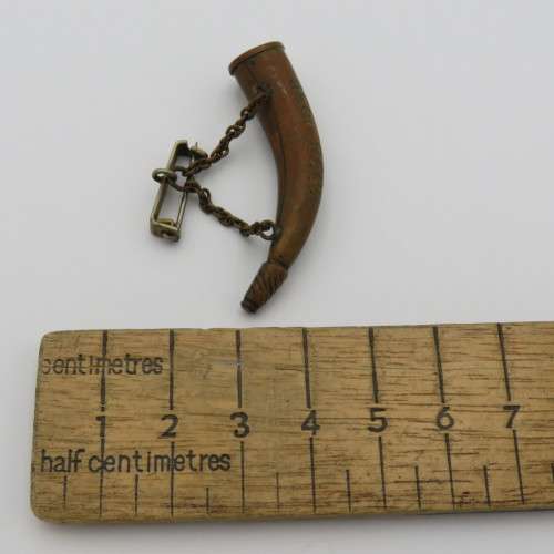 Vintage Voortrekker Eeufees (1838-1938) Kruithoring brooch