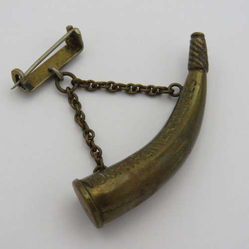 Vintage Voortrekker Eeufees (1838-1938) Kruithoring brooch