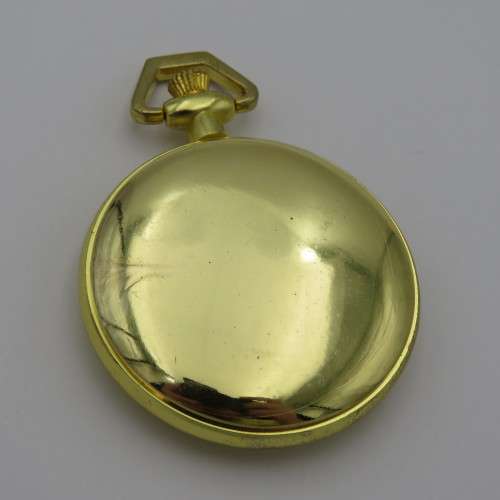 Open face quartz pocketwatch - Needs battery