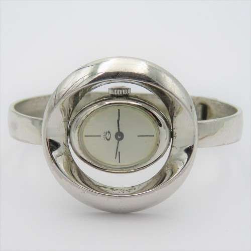 Vintage ladies manual wind bangle watch - Not working