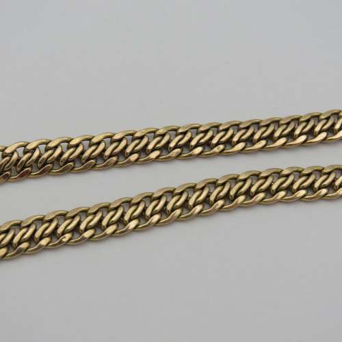 9kt gold necklace - Weighs 13,3 grams - Length 48 cm