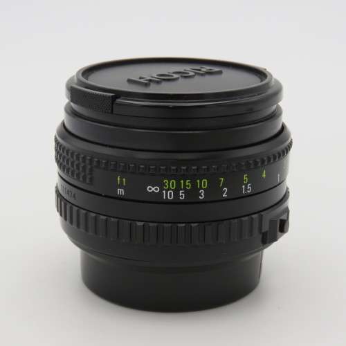 Ricoh 50mm f1:2 lens - Looks like PK mount - Lens is clean
