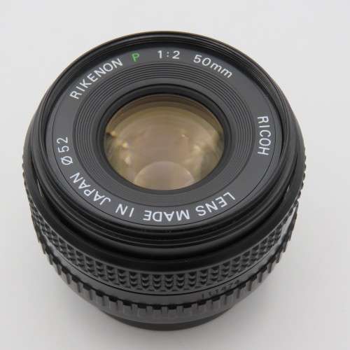 Ricoh 50mm f1:2 lens - Looks like PK mount - Lens is clean