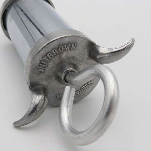 Vintage Nutbrown icing syringe set